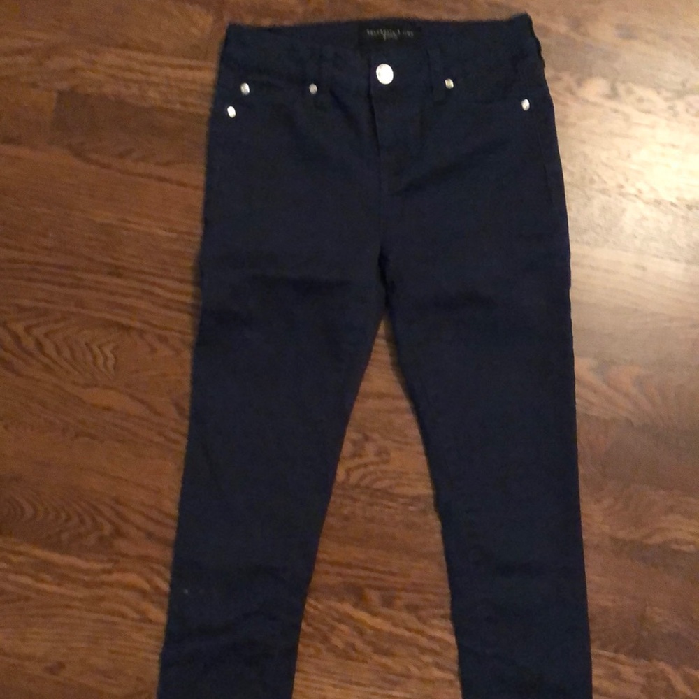 Girls Navy Jeans